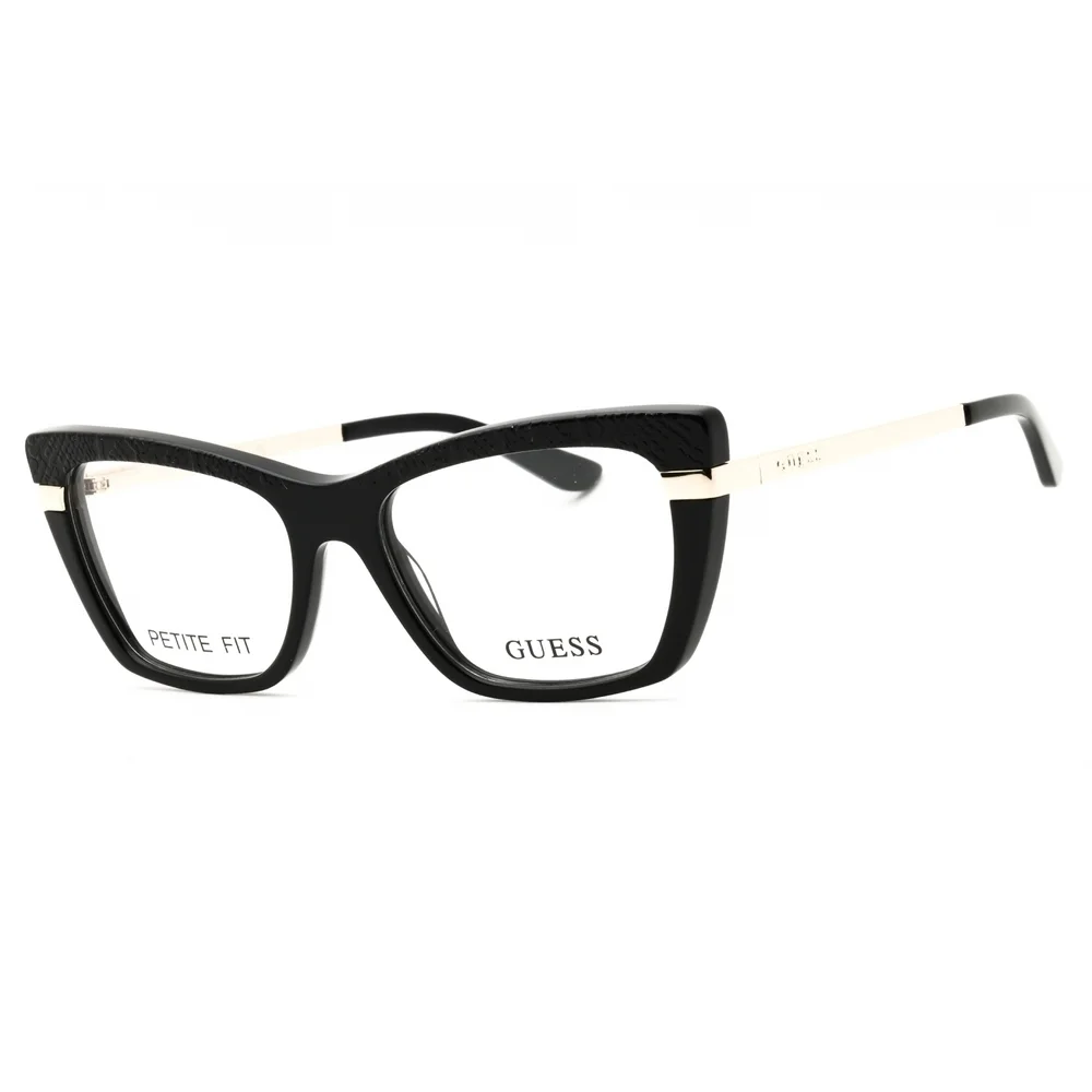 NWT Guess GU50246 Black Cat Eye 50mm Eyeglasses
